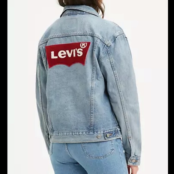 Levi’s Ex-Boyfriend Trucker Jacket Size SM - Picture 1 of 6